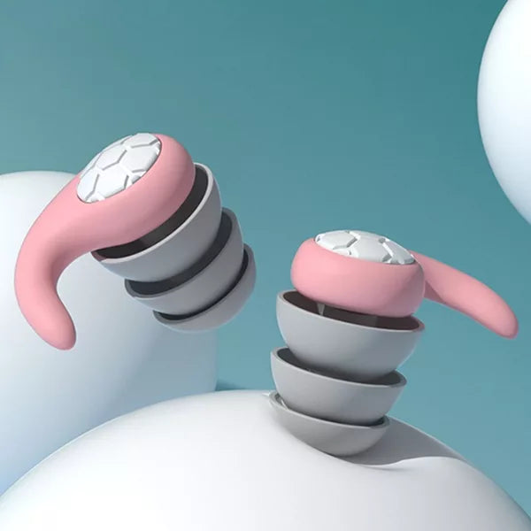 Bouchons D'Oreille en Silicone Anti-Bruit pour le Sommeil