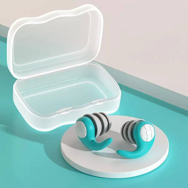 Bouchons D'Oreille en Silicone Anti-Bruit pour le Sommeil