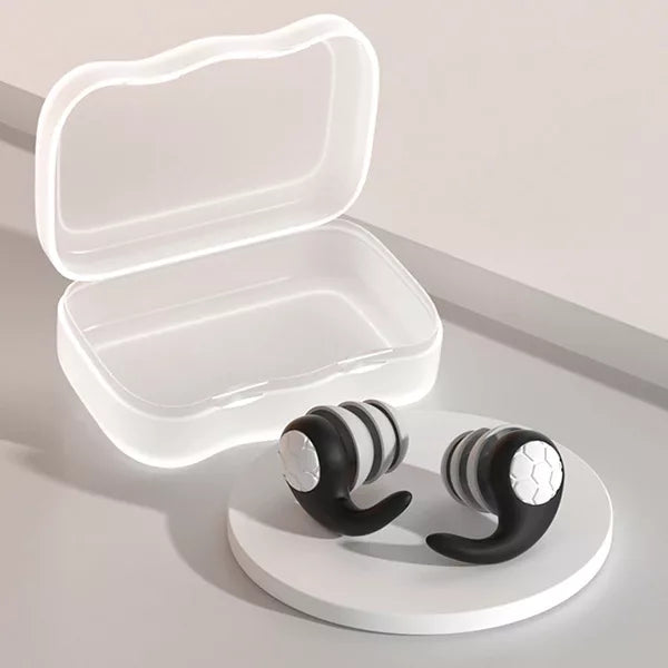 Bouchons D'Oreille en Silicone Anti-Bruit pour le Sommeil